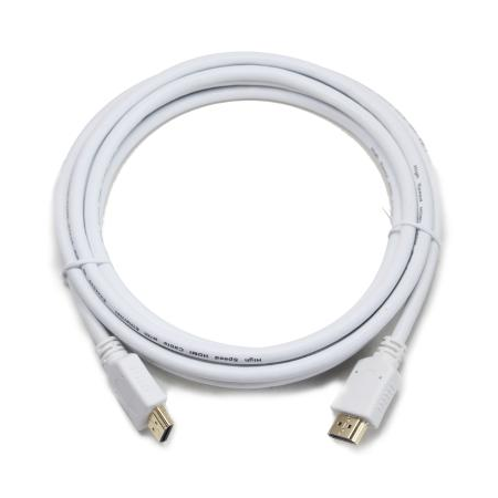 Кабель HDMI GEMBIRD v1.4 19M/19M 1.8m White [CC-HDMI4-W-6], фото , изображение 2