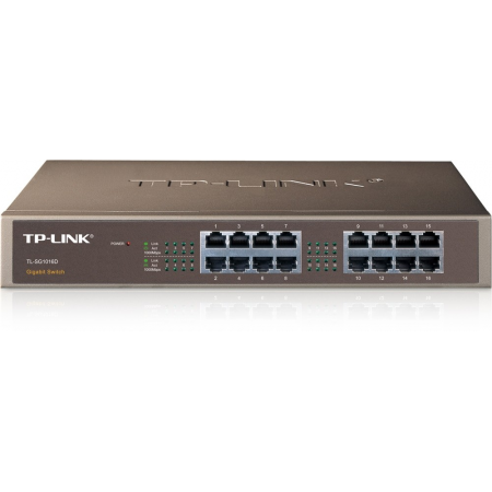Коммутатор (свитч) TP-Link TL-SG1016D, фото 
