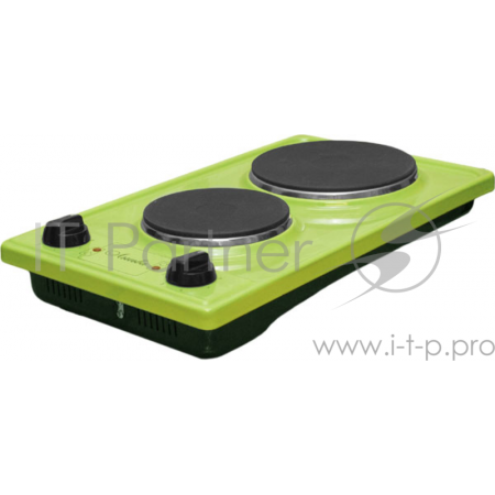 Плита Электрическая Лысьва ЭПБ 22 зеленый (настольная), фото 