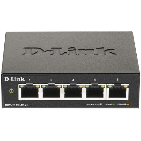 Коммутатор (свитч) D-Link DGS-1100-05V2, фото 