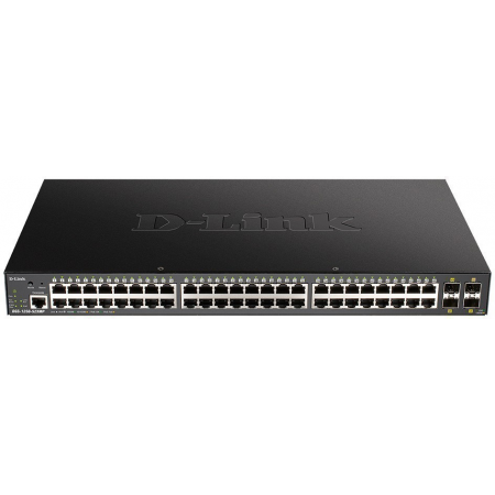 Коммутатор (свитч) D-Link DGS-1250-52XMP, фото 