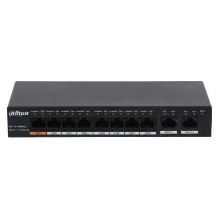 Коммутатор (свитч) Dahua DH-PFS3010-8GT-96, фото 