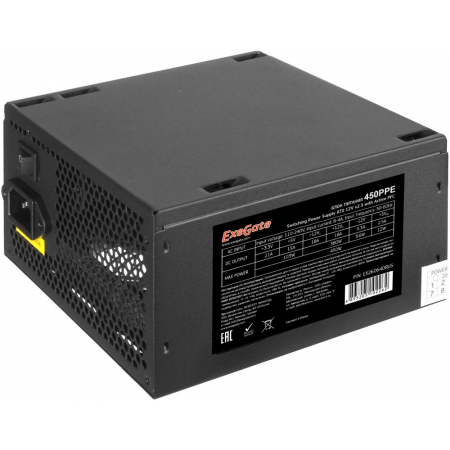 Блок питания 450W ExeGate 450PPE (EX260640RUS-PC), фото 