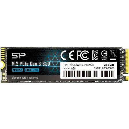 SSD Silicon Power P34A60 256Gb SP256GBP34A60M28, фото 
