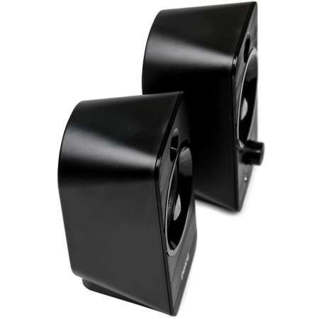 Dialog Stride AST-17UP - акустические колонки 2.0, 10W RMS, PhoneOut, Mic In, черные, питание от USB, фото , изображение 5