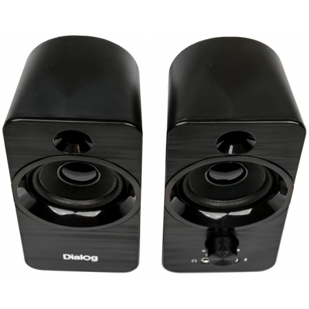 Dialog Stride AST-17UP - акустические колонки 2.0, 10W RMS, PhoneOut, Mic In, черные, питание от USB, фото , изображение 6