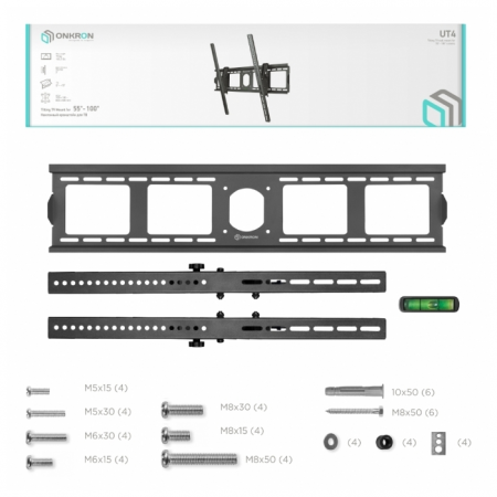 Кронштейн на стену ONKRON UT4, фото , изображение 5