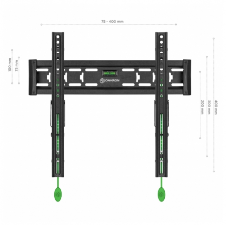 Кронштейн на стену ONKRON SN14 черный, фото , изображение 4