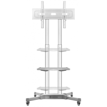 Стойка ONKRON TS1351 (диагональ экрана 32"-65") белый, фото , изображение 7