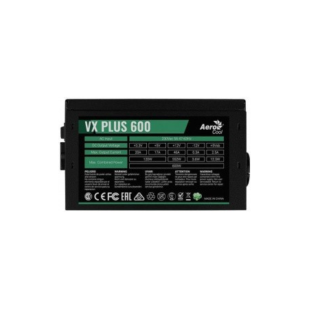 Блок питания 600W AeroCool VX-600 PLUS, фото , изображение 8
