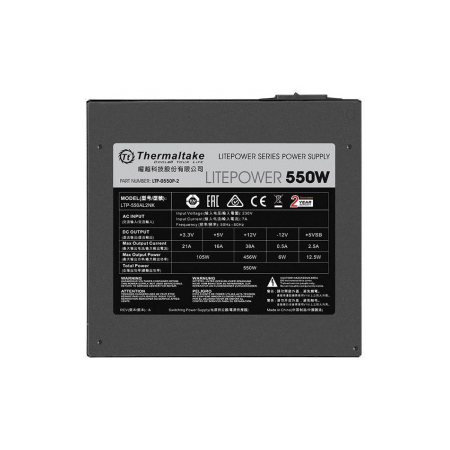 Блок питания 550W Thermaltake LitePower (LTP-0550P-2), фото , изображение 9