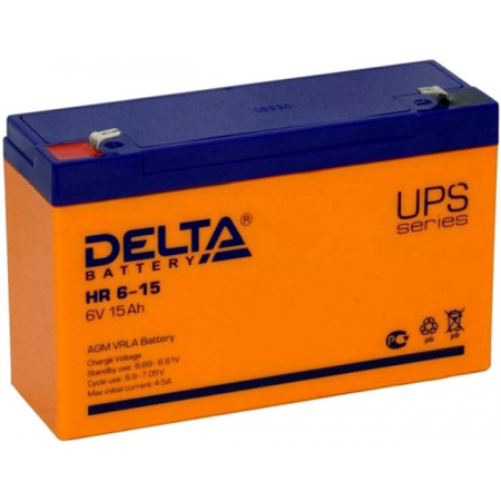Аккумуляторная батарея Delta HR6-15, фото 