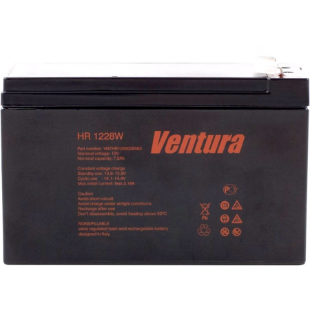 Аккумуляторная батарея Ventura HR1228W, фото 