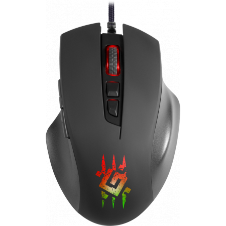 Мышь  Defender Wolverine GM-700L Black (52700), фото 