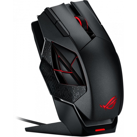 Мышь беспроводная/проводная ASUS ROG Spatha X (90MP0220-BMUA00) Чёрный, фото 