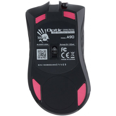 Мышь  A4Tech Bloody A90 Blazing Black, фото , изображение 4