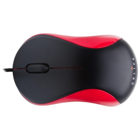 Мышь  Oklick 115S Black/Red, фото , изображение 5