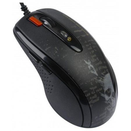 Мышь A4Tech F5(-1) (Black) V-track, 400-3000dpi 5 mod, 7 кн, 160kb memory, 30G/sec, 125-1000hz USB, key 3ms, фото , изображение 2 Мышь A4Tech F5(-1) (Black) V-track, 400-3000dpi 5 mod, 7 кн, 160kb memory, 30G/sec, 125-1000hz USB, key 3ms, фото , изображение 2