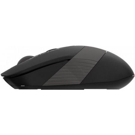 Мышь беспроводная A4Tech Fstyler FG10 , черный/серый , оптическая, 2000dpi , USB, 4 кнопки Серый, фото , изображение 3 Мышь беспроводная A4Tech Fstyler FG10 , черный/серый , оптическая, 2000dpi , USB, 4 кнопки Серый, фото , изображение 3