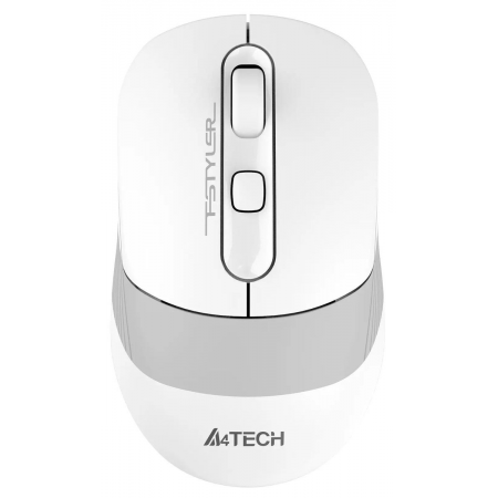 Мышь беспроводная A4Tech Fstyler FB10C GRAYISH WHITE, фото 