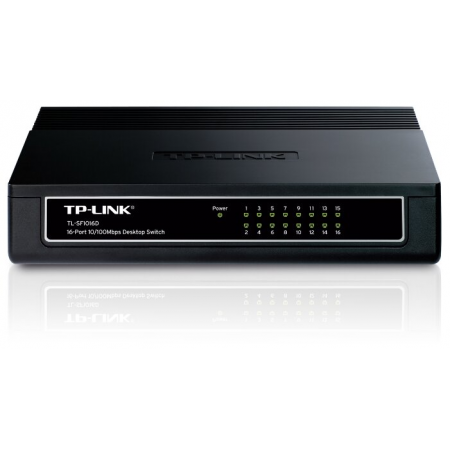 Коммутатор (свитч) TP-Link TL-SF1016D, фото , изображение 4
