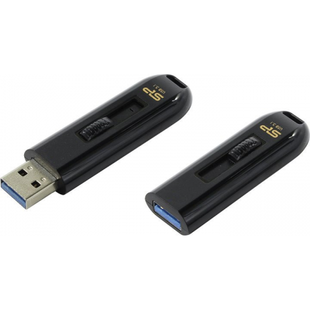 USB Flash накопитель 64Gb Silicon Power Blaze B21 Black (SP064GBUF3B21V1K), фото 