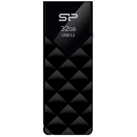 USB Flash накопитель 32Gb Silicon Power Blaze B03 Black (SP032GBUF3B03V1K), фото 