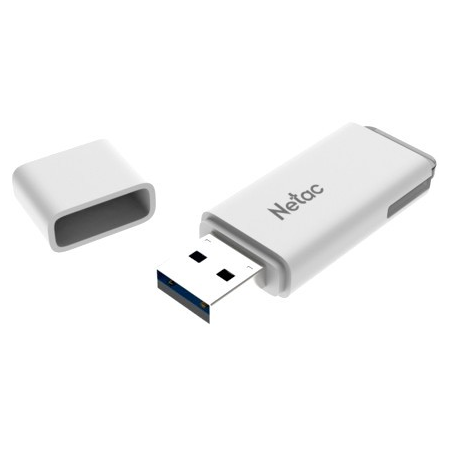 USB Flash накопитель 128Gb Netac U185 White, фото 