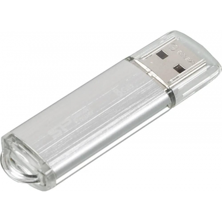 USB Flash накопитель    8Gb Silicon Power Ultima II I-series Silver (SP008GBUF2M01V1S), фото 
