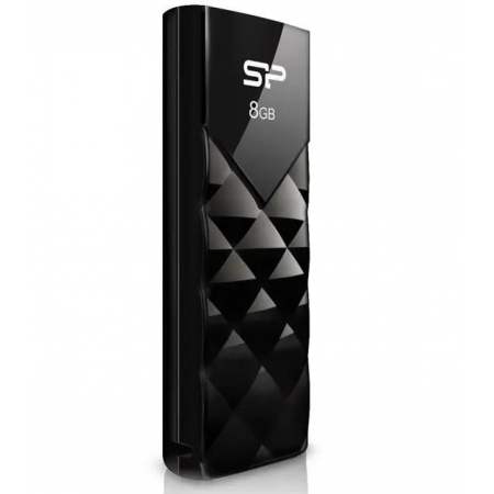 USB Flash накопитель    8Gb Silicon Power Ultima U03 Black (SP008GBUF2U03V1K), фото 