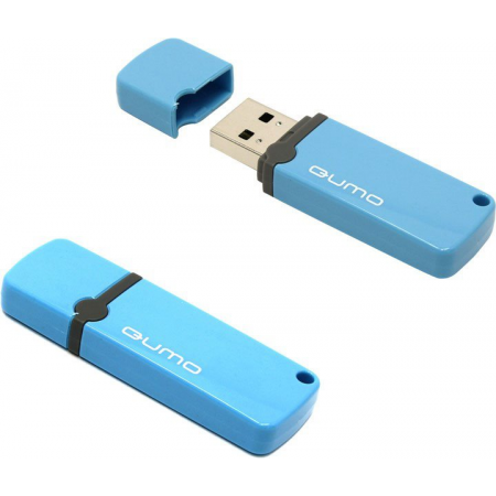 USB Flash накопитель 8Gb QUMO Optiva 02 Blue, фото 