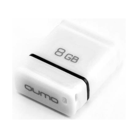 USB Flash накопитель 8Gb QUMO Nano White, фото 