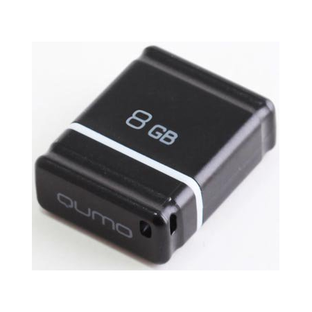 USB Flash накопитель 8Gb QUMO Nano Black, фото 