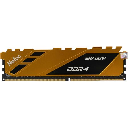 Оперативная память DIMM Netac Shadow Yellow DDR4 8Gb NTSDD4P36SP-08Y, фото 