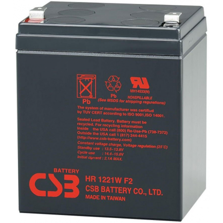 Аккумуляторная батарея CSB HR 1221 W F2, фото 