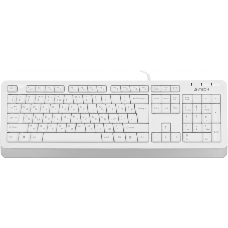 Клавиатура проводная A4Tech Fstyler FKS10 WHITE, фото 