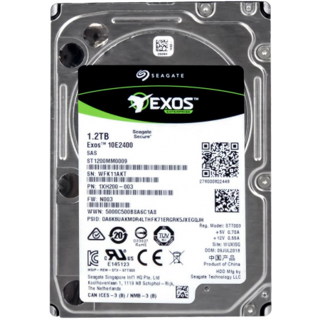 Жёсткий диск 1.2Tb SAS Seagate Exos 10E2400 (ST1200MM0009), фото 