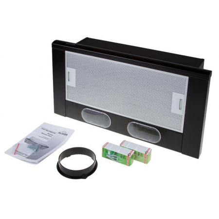 Вытяжка телескопическая Elikor ИНТЕГРА 50П-400-В2Л Черный , фото , изображение 3