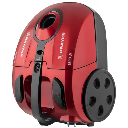 Пылесос BRAYER BR4223, красный, фото , изображение 4