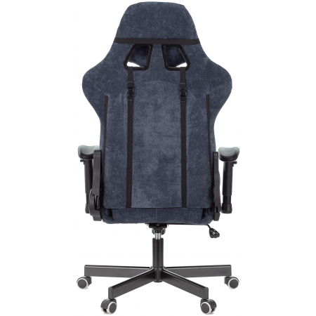 Кресло игровое Бюрократ VIKING KNIGHT LT27 FABRIC синий крестовина металл/пластик, фото , изображение 6