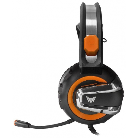Компьютерная гарнитура CROWN MICRO CMGH-3003 black/orange, фото , изображение 2