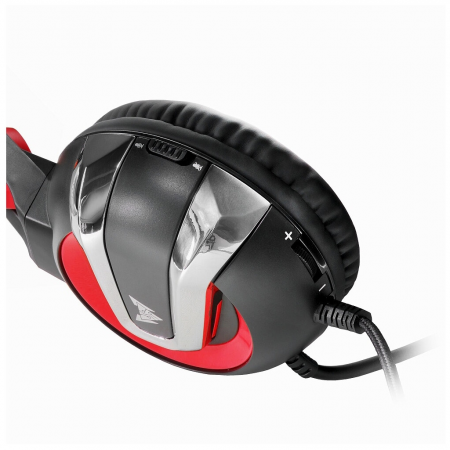 Компьютерная гарнитура CROWN MICRO CMGH-3000 black/red, фото , изображение 4