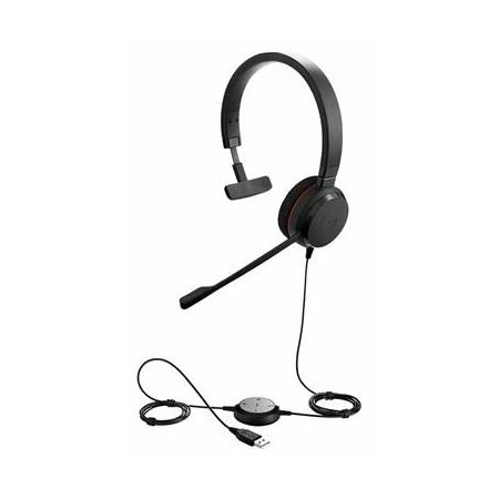 Компьютерная гарнитура Jabra EVOLVE 20 MS Mono, черный, фото , изображение 3