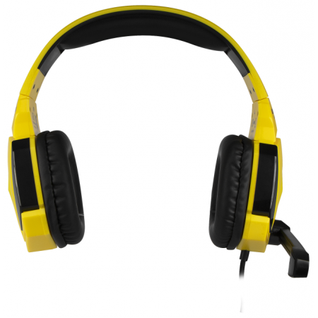 Компьютерная гарнитура PANTEON GHP-100 black/yellow, фото , изображение 6