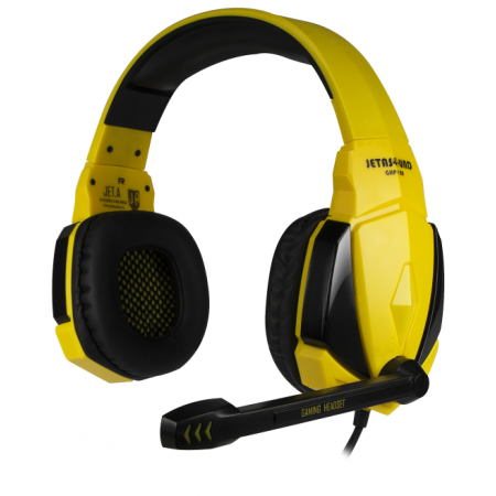 Компьютерная гарнитура PANTEON GHP-100 black/yellow, фото , изображение 2