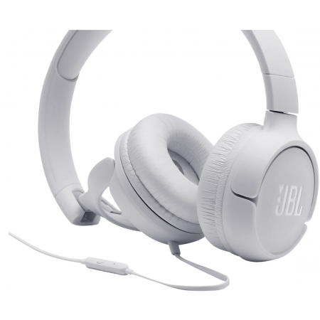 Наушники JBL Tune 500, белый, фото , изображение 4