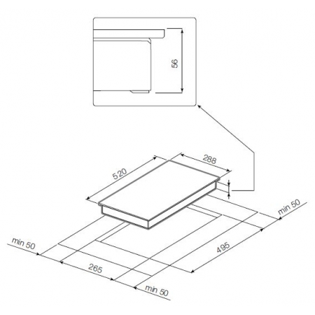 Индукционная варочная панель GRAUDE IK 30.1 S, фото , изображение 2