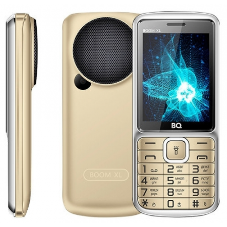 Телефон BQ 2810 BOOM XL, золотой, фото 