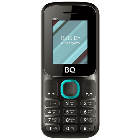 Телефон BQ 2440 Step L+, черный / синий, фото , изображение 3