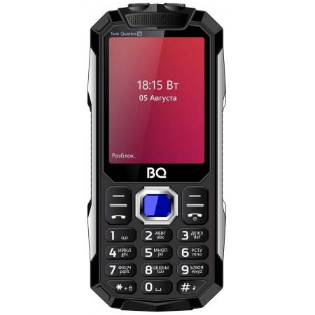 Телефон BQ 2817 Tank Quattro Power, черный, фото , изображение 2